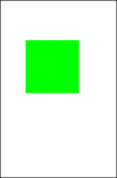 one green square